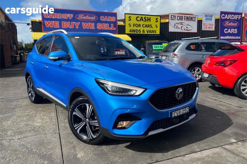Blue 2022 MG ZST Wagon Vibe