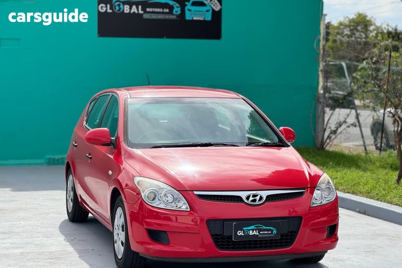 Red 2010 Hyundai I30 Hatch SX