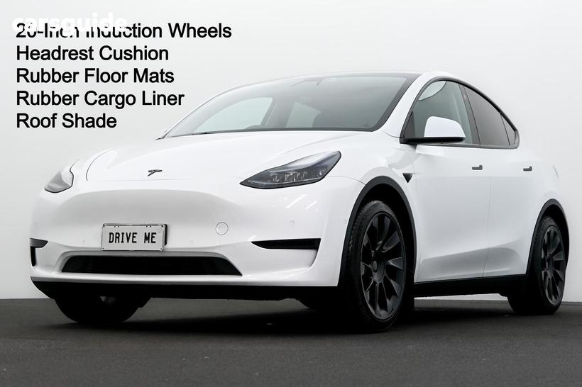 White 2022 Tesla Model Y Wagon Rear-Wheel Drive