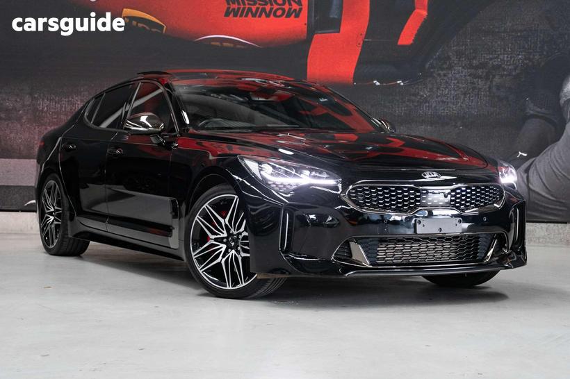 Black 2021 Kia Stinger Sedan Gt (Black Leather)