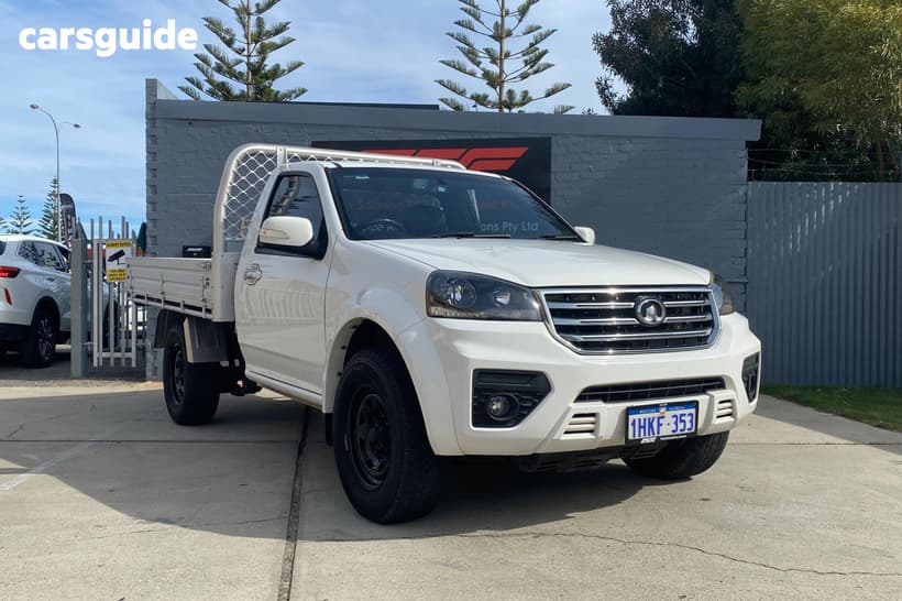 White 2021 GWM Steed Cab Chassis (4X2)