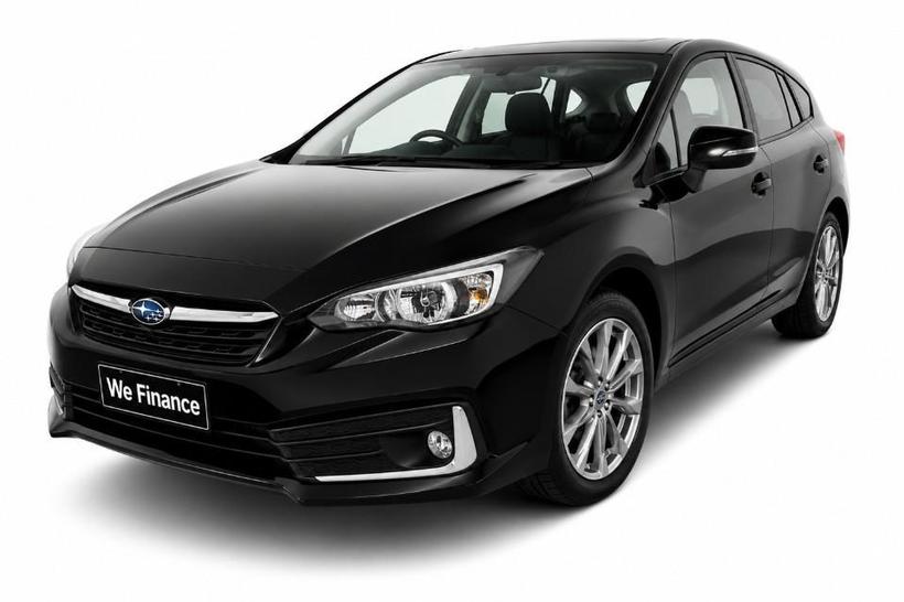 Black 2022 Subaru Impreza Hatchback 2.0I Premium (Awd)