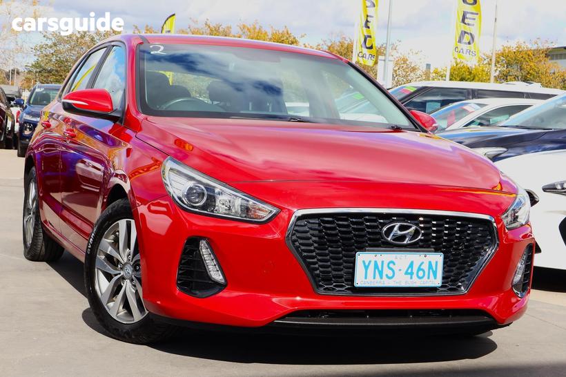 Red 2018 Hyundai I30 Hatchback Active