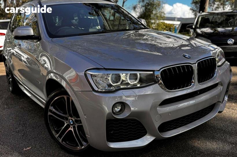 Silver 2016 BMW X3 Wagon Xdrive 20I