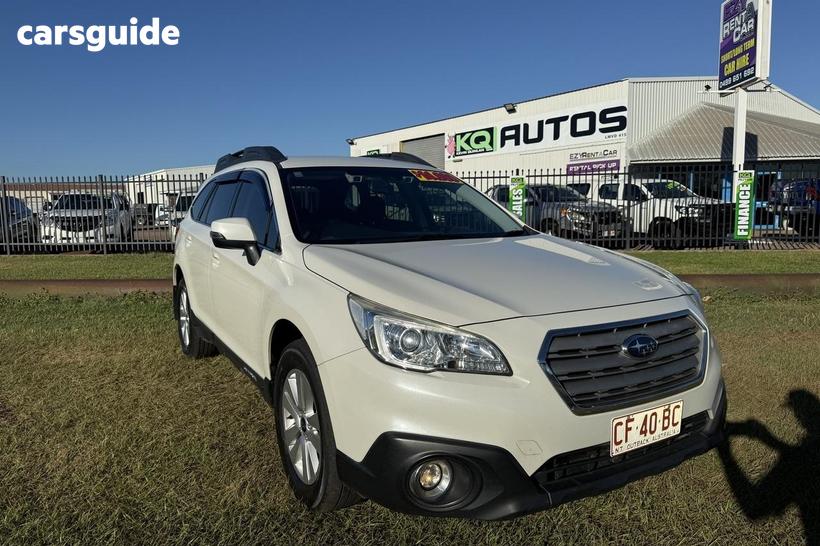White 2016 Subaru Outback Wagon 2.0D