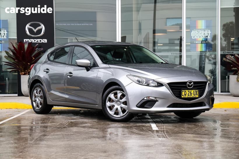 Silver 2014 Mazda 3 Hatchback Neo