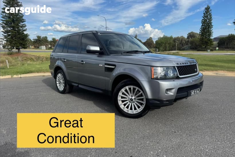 Grey 2013 Land Rover Range Rover Sport SUV SDV6 SILVER 4X4