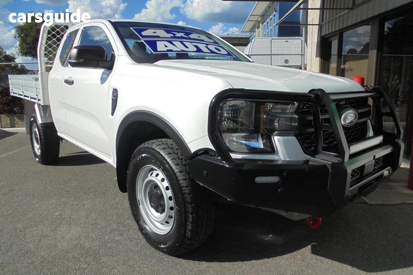 White 2023 Ford Ranger Super Cab Chassis Xl 2.0 (4X4)