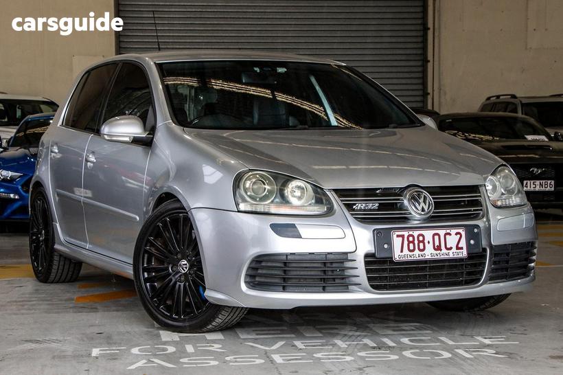 Silver 2007 Volkswagen Golf Hatchback R32
