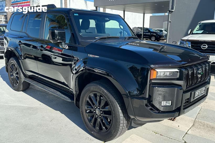 Black 2024 Toyota Landcruiser Prado Wagon Vx