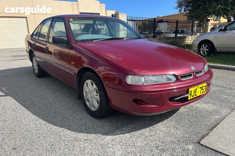 Burgundy 1996 Holden Commodore Sedan Executive