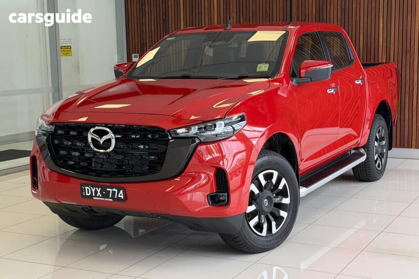 Red 2025 Mazda BT-50 Dual Cab Pick-up Gt (4X4)