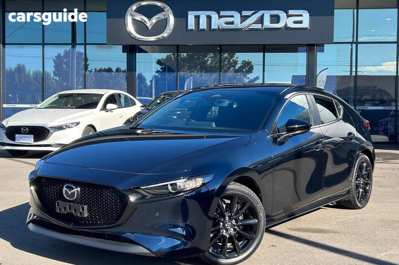 Blue 2025 Mazda 3 Hatchback G25 Evolve Sp Vision