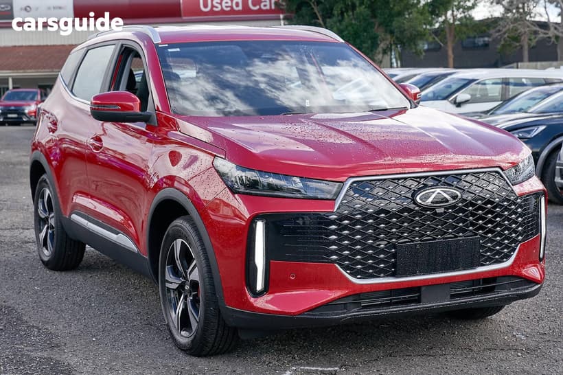 Red 2026 Chery Tiggo 4 Wagon Urban