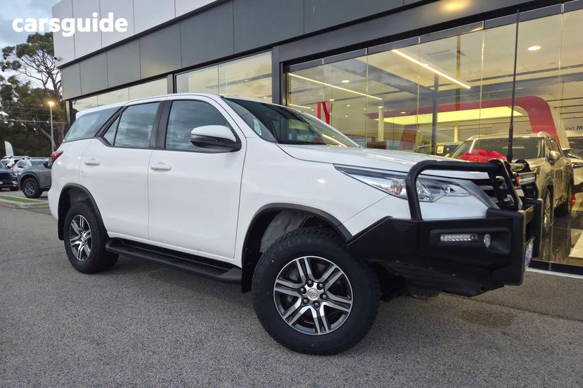 White 2019 Toyota Fortuner Wagon Gx