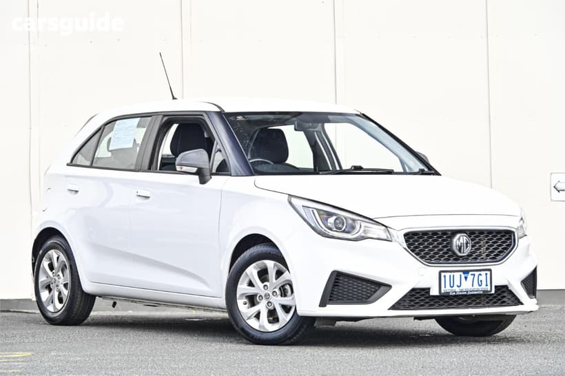 White 2021 MG MG3 Hatchback Core