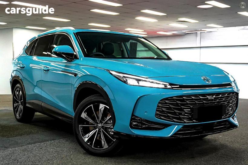 Blue 2025 MG HS Wagon Essence