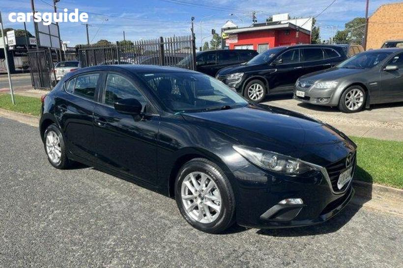 Black 2013 Mazda 3 Hatchback Maxx