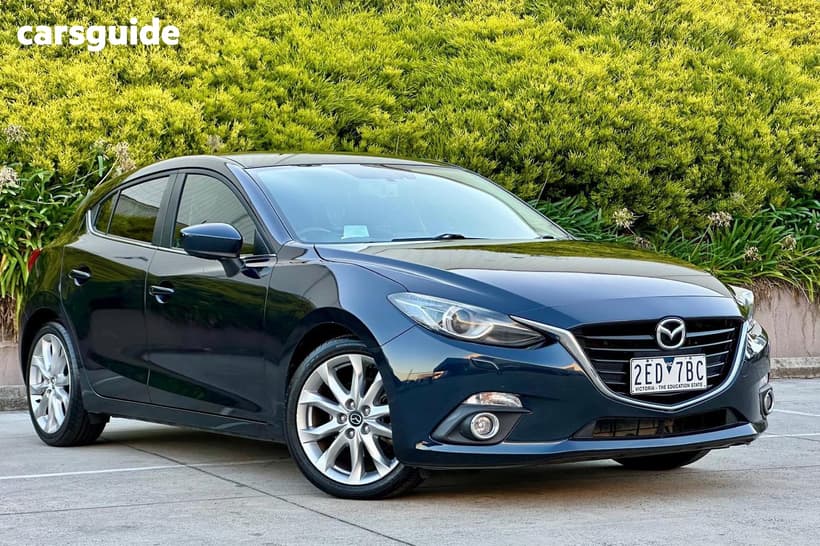 Blue 2014 Mazda 3 Hatchback Sp25 Gt