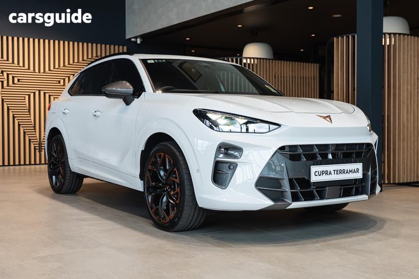 White 2026 Cupra Terramar SUV VZE F