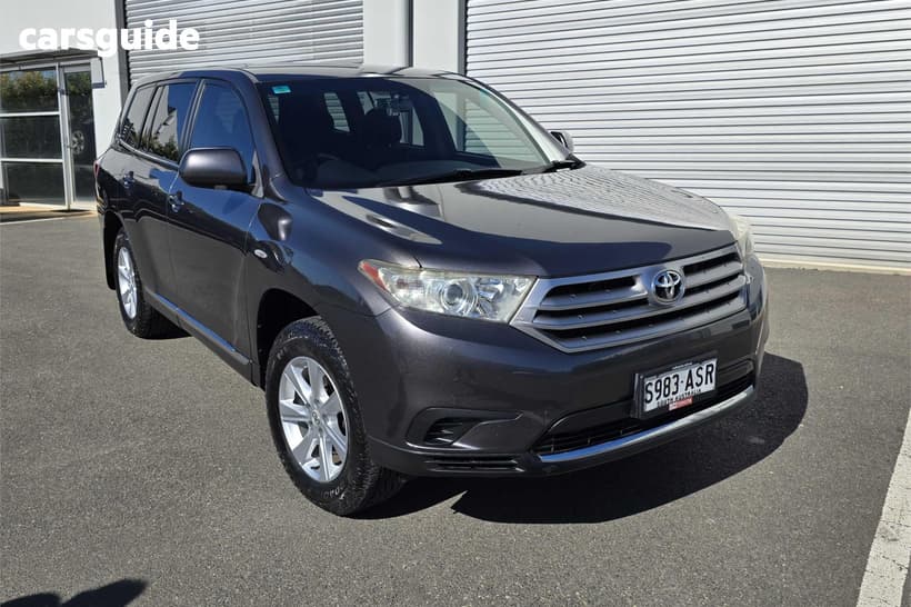 Grey 2012 Toyota Kluger Wagon Kx-R (Fwd) 7 Seat