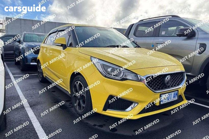 Yellow 2020 MG MG3 Hatchback Excite (With Navigation)