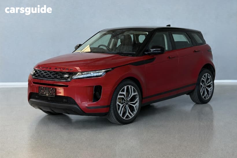 Red 2019 Land Rover Range Rover Evoque Wagon D150 S (110Kw)