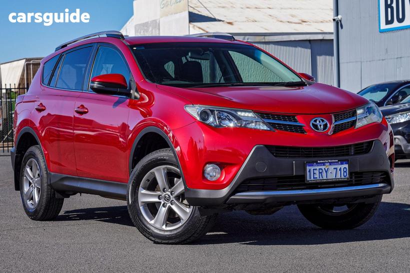 Red 2014 Toyota RAV4 Wagon Gxl (4X4)