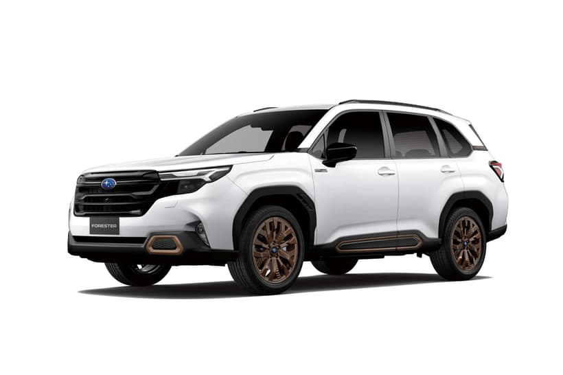 White 2025 Subaru Forester Wagon Hybrid Sport (Awd)