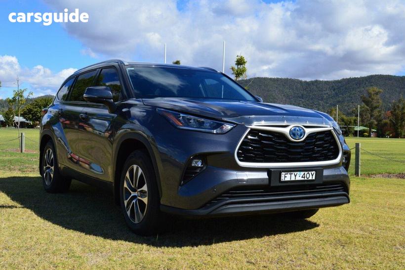 Grey 2021 Toyota Kluger Wagon Gxl Hybrid Awd