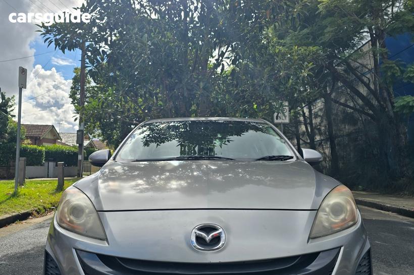 Silver 2010 Mazda 3 Sedan Sp25