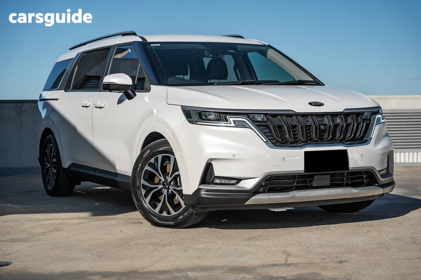 White 2021 Kia Carnival Wagon Sli