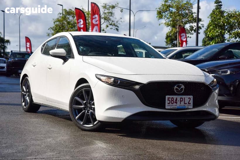 White 2026 Mazda Mazda3 Hatchback G25 Gt Vision