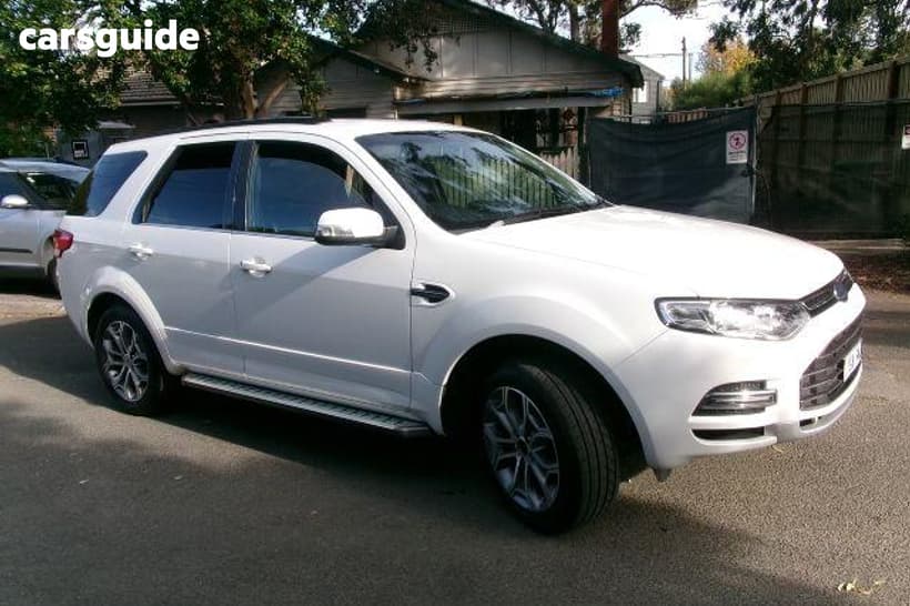 White 2014 Ford Territory Wagon Titanium (Rwd)