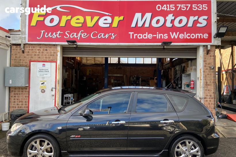 Black 2008 Mazda 3 Hatchback Sp23