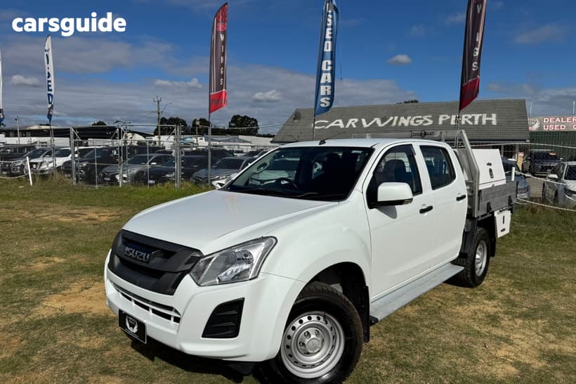 White 2019 Isuzu D-MAX Space Cab Utility Sx Hi-Ride (4X2)