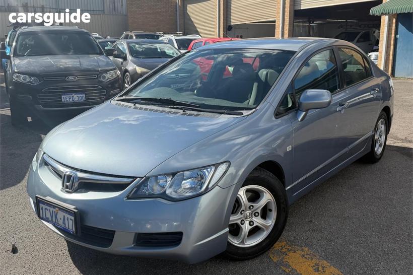 Blue 2008 Honda Civic Sedan Vti