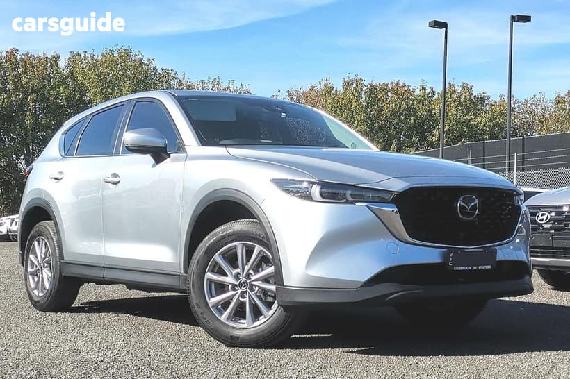 Silver 2023 Mazda CX-5 Wagon G25 Maxx Sport (Fwd)