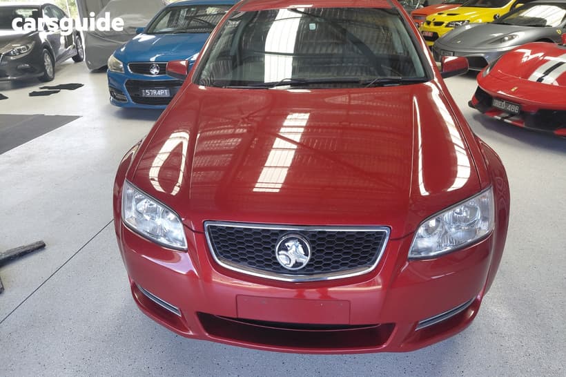 Red 2012 Holden Commodore Sedan Omega