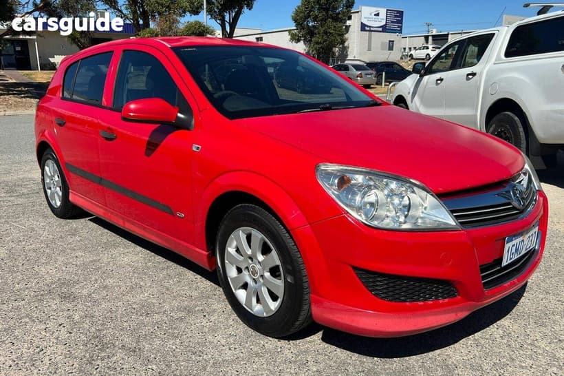 Red 2008 Holden Astra Hatchback Cd