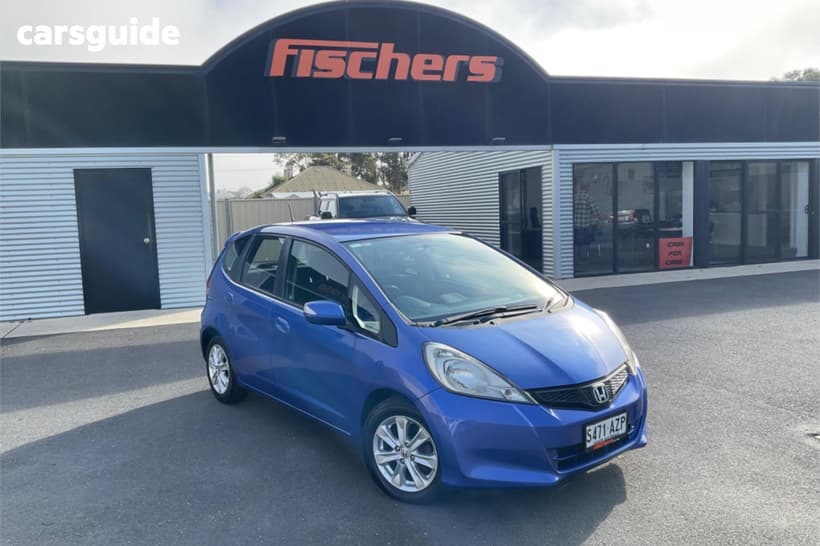 Blue 2013 Honda Jazz Hatchback Vibe