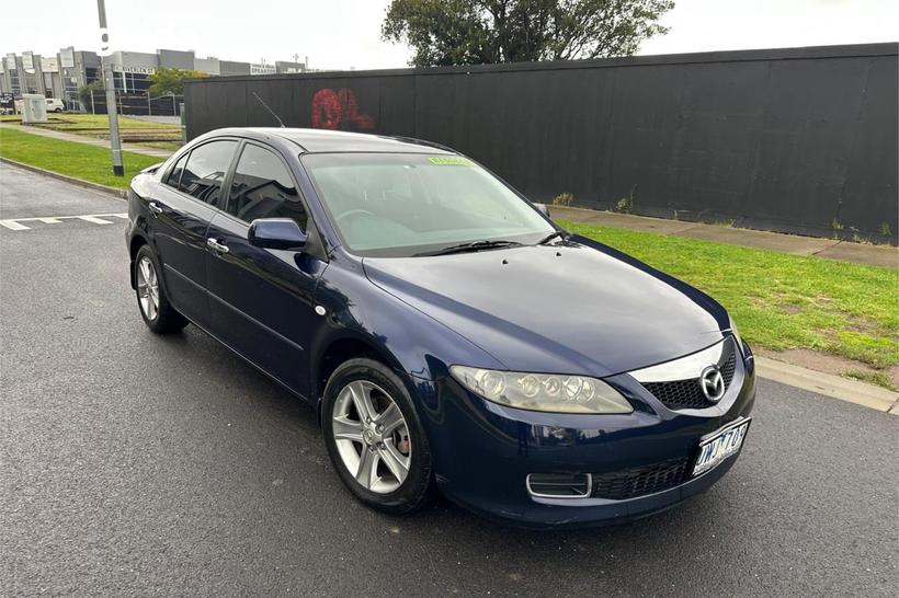 Blue 2007 Mazda 6 Hatchback Classic
