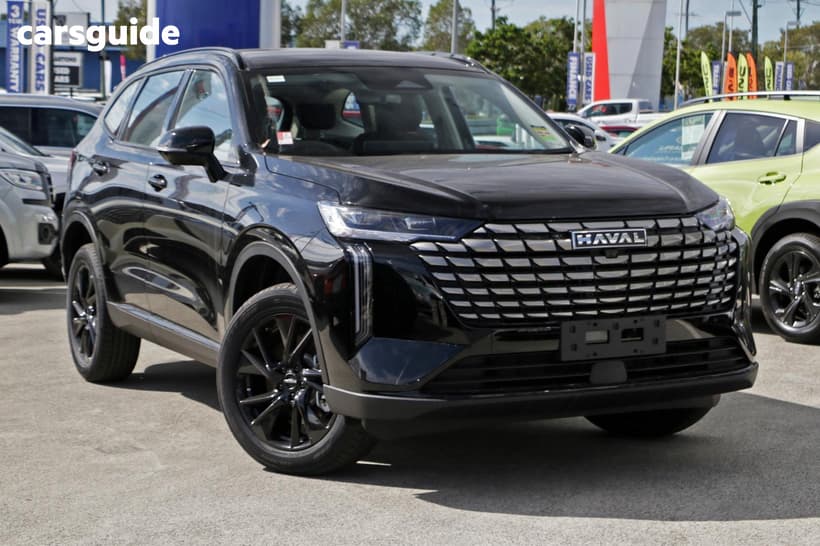 Black 2025 GWM Haval H6 Wagon Lux Phev (2Wd)