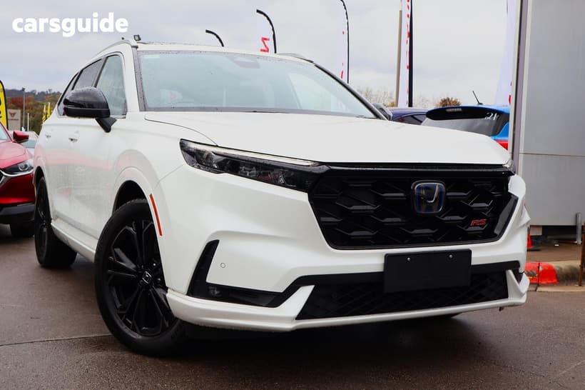 White 2024 Honda CR-V Wagon E:Hev Rs (2Wd) 5 Seats