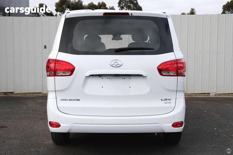 White 2025 LDV G10 Van Barn Door