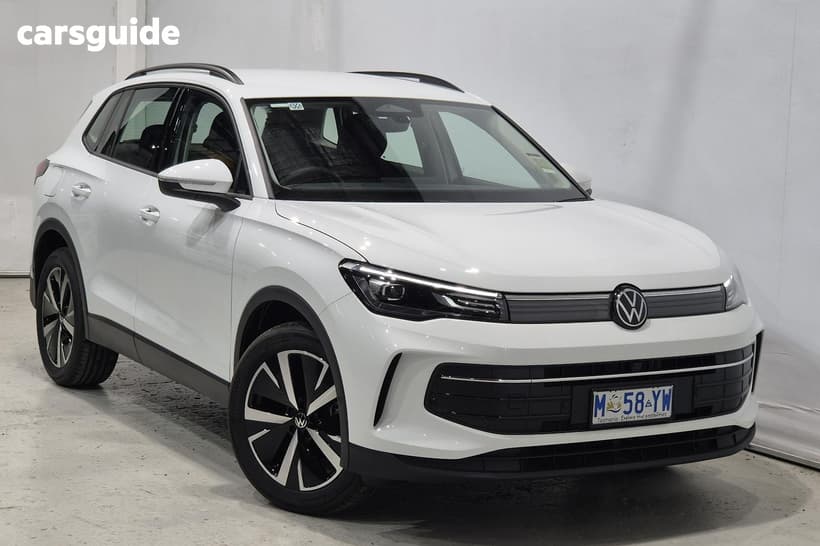 White 2025 Volkswagen Tiguan Wagon 110Tsi Life