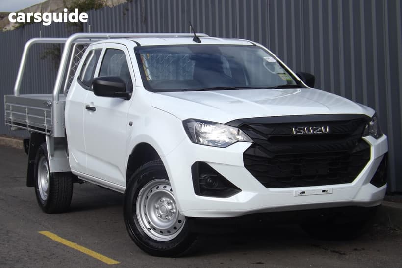 White 2026 Isuzu D-MAX Space Cab Chassis Sx (4X2) High-Ride