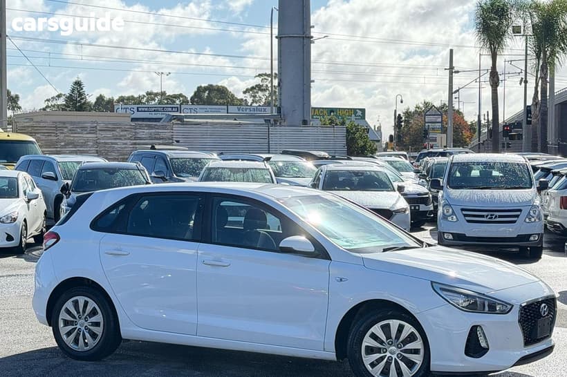 White 2019 Hyundai I30 Hatchback Go