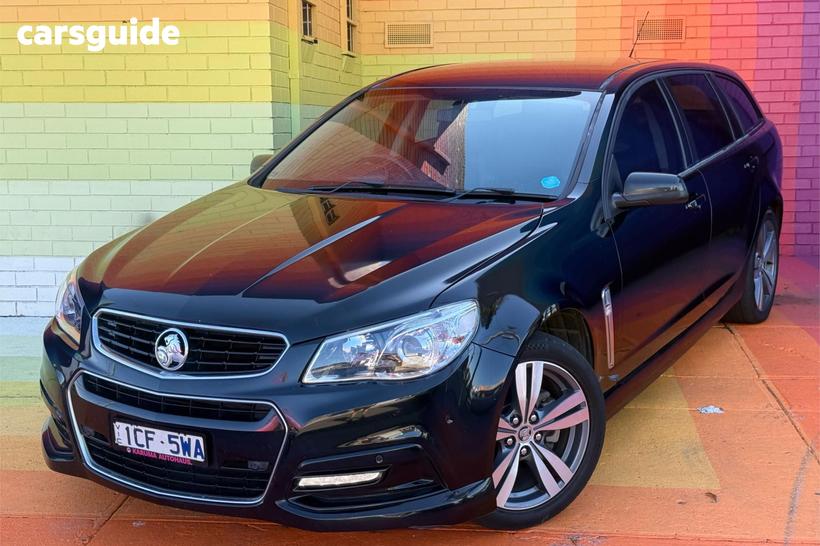Black 2014 Holden Commodore Sportswagon Sv6