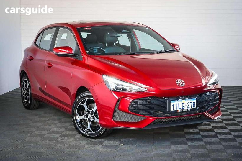 Red 2024 MG MG3 Hatchback Essence Hybrid+